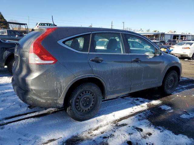 2HKRM4H35DH618974 - 2013 HONDA CR-V LX GRAY photo 3