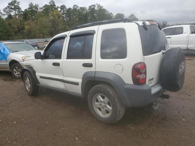 1J4GK48K56W137747 - 2006 JEEP LIBERTY SPORT WHITE photo 2