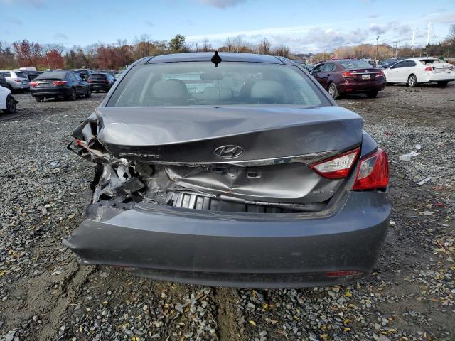 5NPEC4AC6CH496345 - 2012 HYUNDAI SONATA SE GRAY photo 6