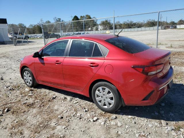 3KPA24AD4ME418372 - 2021 KIA RIO LX RED photo 2