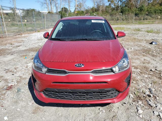 3KPA24AD4ME418372 - 2021 KIA RIO LX RED photo 5