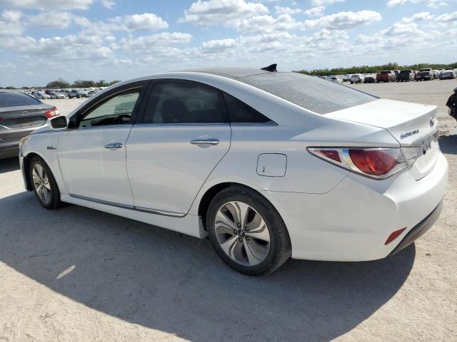 KMHEC4A44FA123272 - 2015 HYUNDAI SONATA HYBRID WHITE photo 2