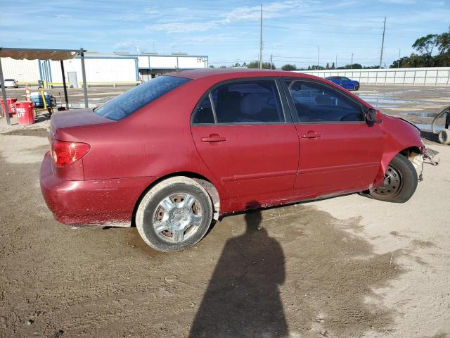 1NXBR32E96Z693771 - 2006 TOYOTA COROLLA CE RED photo 3