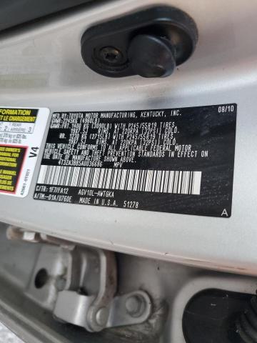 4T3ZA3BB5AU036686 - 2010 TOYOTA VENZA SILVER photo 12