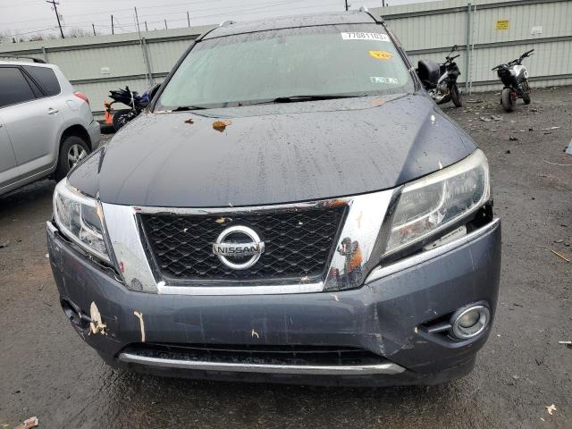 5N1AR2MM6EC693659 - 2014 NISSAN PATHFINDER S GRAY photo 5