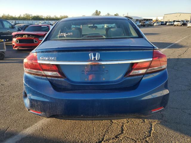 2HGFB2F50FH561615 - 2015 HONDA CIVIC LX BLUE photo 6