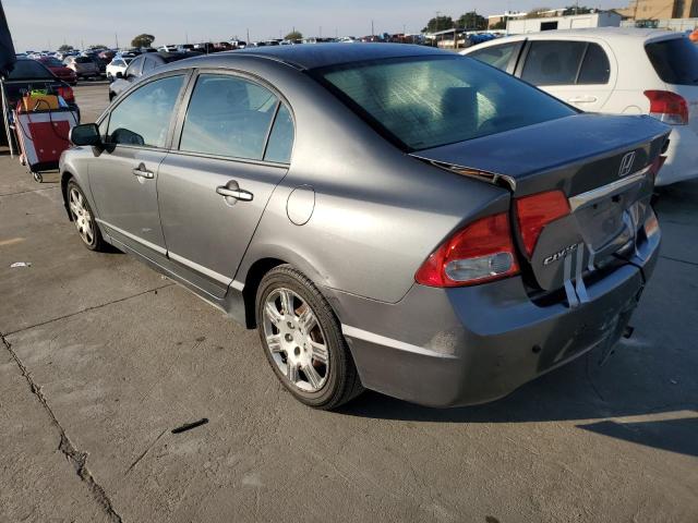 2HGFA1F57AH311228 - 2010 HONDA CIVIC LX GRAY photo 2