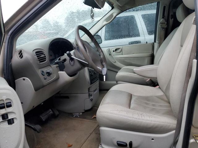 2A4GP54L96R861357 - 2006 CHRYSLER TOWN & COU TOURING ოქროსფერი ფოტო 7