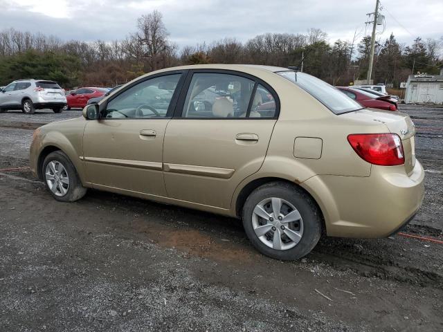 KNADH4A36B6735797 - 2011 KIA RIO BASE TAN photo 2