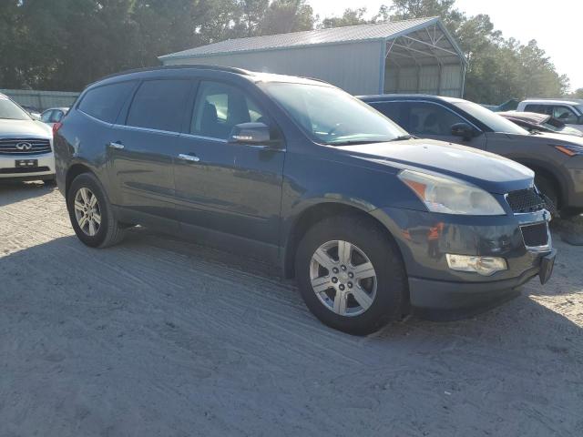 1GNKRGEDXCJ380585 - 2012 CHEVROLET TRAVERSE LT GRAY photo 4