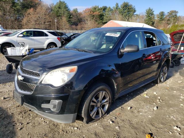 2CNFLCEC5B6236946 - 2011 CHEVROLET EQUINOX LS BLACK photo 1