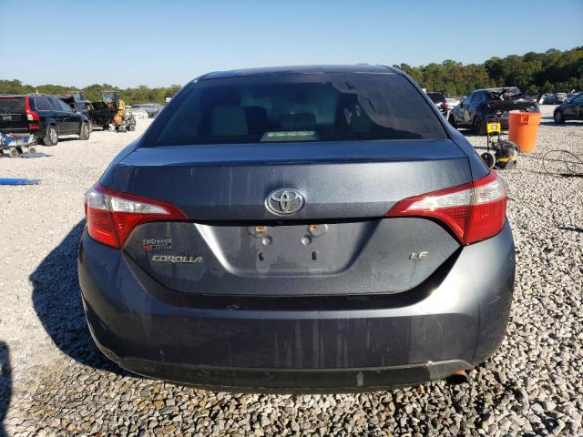 2T1BURHEXGC606911 - 2016 TOYOTA COROLLA L GRAY photo 6