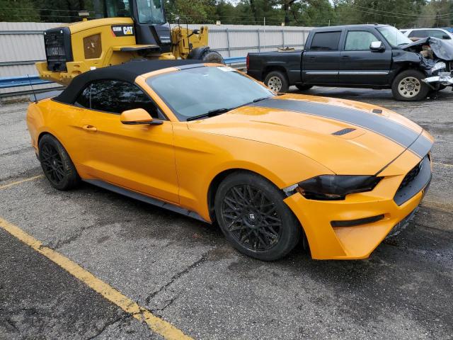 1FATP8UH2J5167753 - 2018 FORD MUSTANG ORANGE photo 4