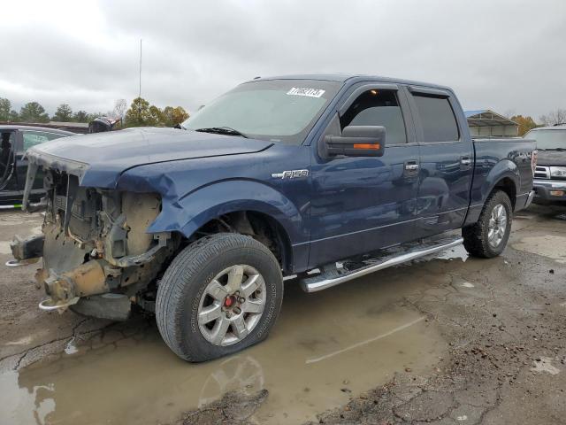 1FTFW1EF5DFD93220 - 2013 FORD F150 SUPERCREW BLUE photo 1