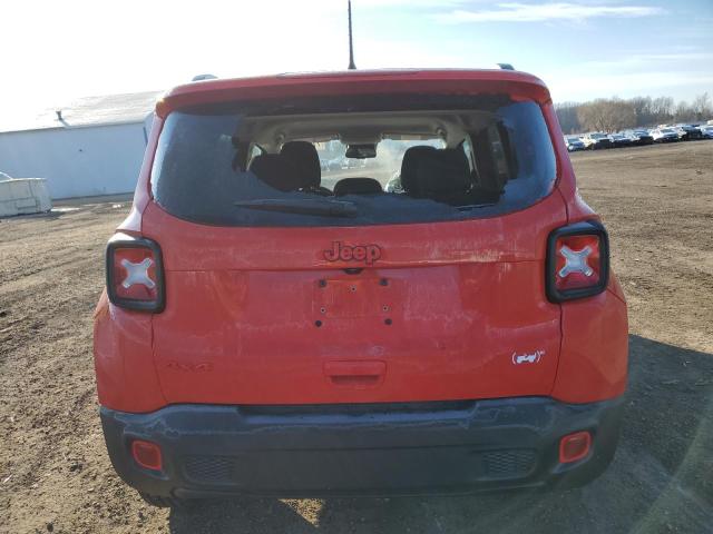 ZACNJDB11NPN73732 - 2022 JEEP RENEGADE LATITUDE RED photo 6