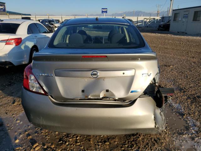 3N1CN7AP9DL865659 - 2013 NISSAN VERSA S SILVER photo 6