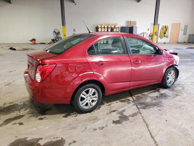 1G1JA5SH9C4164158 - 2012 CHEVROLET SONIC LS RED photo 3