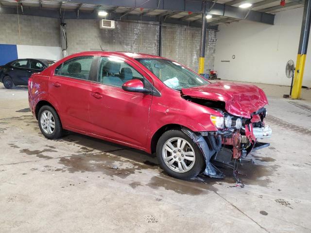 1G1JA5SH9C4164158 - 2012 CHEVROLET SONIC LS RED photo 4