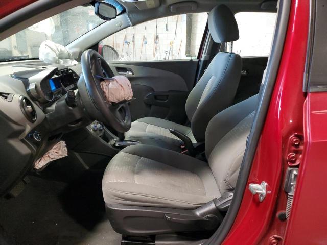 1G1JA5SH9C4164158 - 2012 CHEVROLET SONIC LS RED photo 7