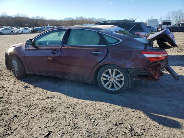 4T1BK1EB2EU078200 - 2014 TOYOTA AVALON BASE 栗色 照片 2