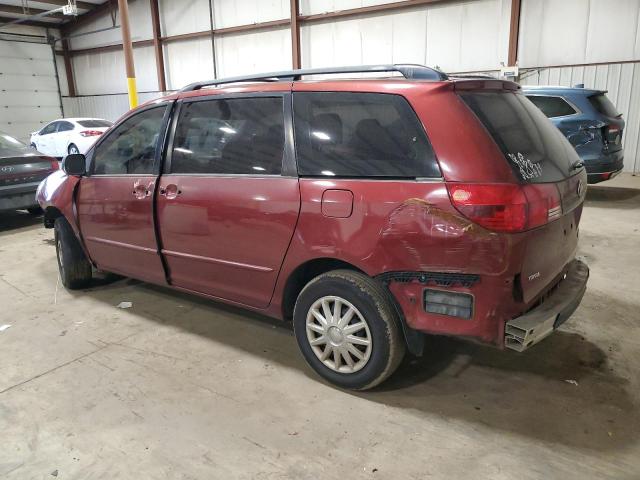 5TDZA23CX4S164588 - 2004 TOYOTA SIENNA CE BURGUNDY photo 2