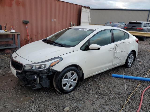 3KPFK4A71HE027816 - 2017 KIA FORTE LX WHITE photo 1