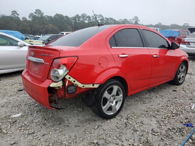 1G1JE5SB1G4134688 - 2016 CHEVROLET SONIC LTZ RED photo 3