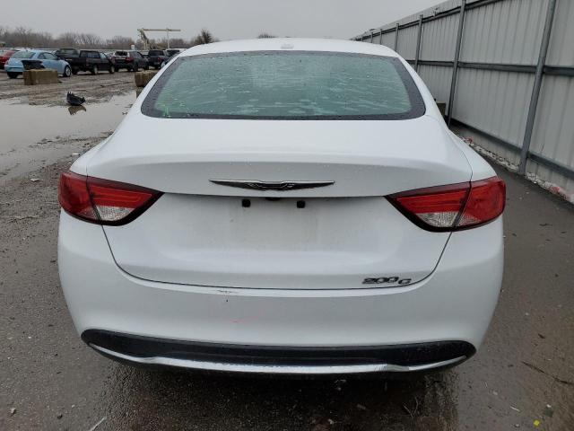 1C3CCCCB8FN508283 - 2015 CHRYSLER 200 C WHITE photo 6