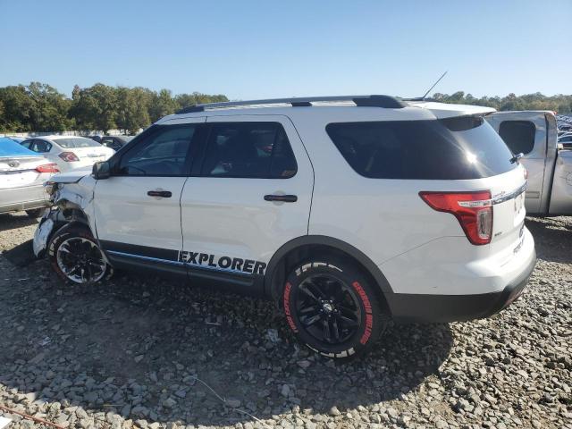 1FM5K7D82EGB74123 - 2014 FORD EXPLORER XLT WHITE photo 2