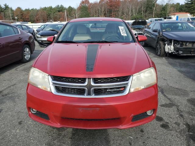 1C3CDZCB3DN637061 - 2013 DODGE AVENGER SXT RED photo 5