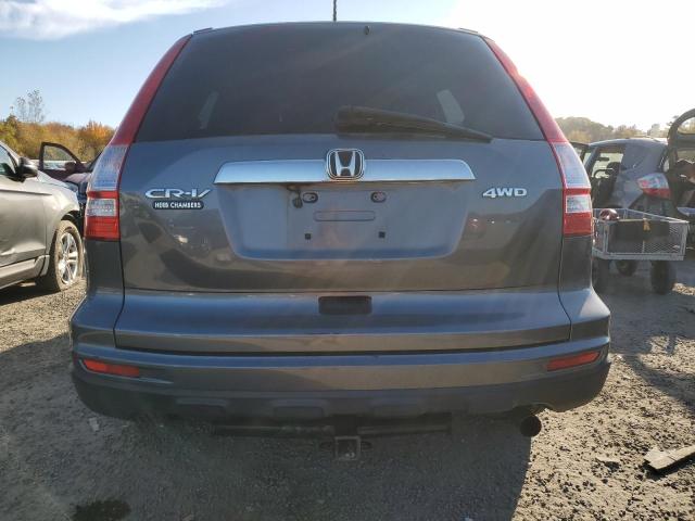 JHLRE4H73BC034410 - 2011 HONDA CR-V EXL GRAY photo 6