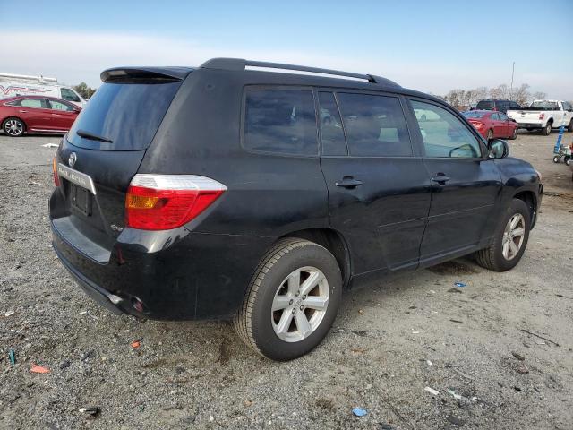 5TDBK3EH5AS006653 - 2010 TOYOTA HIGHLANDER BLACK photo 3