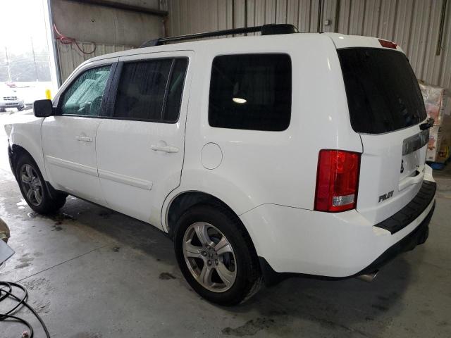 5FNYF3H70FB021266 - 2015 HONDA PILOT EXLN WHITE photo 2