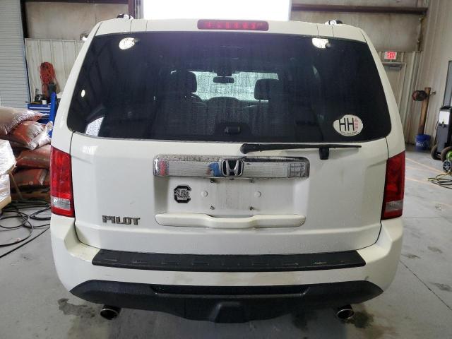 5FNYF3H70FB021266 - 2015 HONDA PILOT EXLN WHITE photo 6