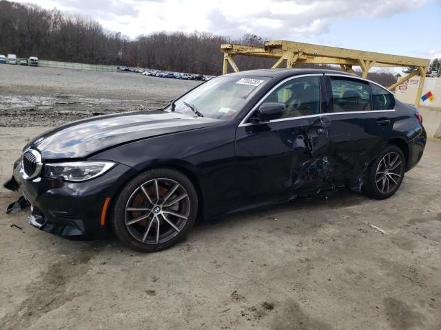 3MW5R7J03M8C10345 - 2021 BMW 330XI BLACK photo 1