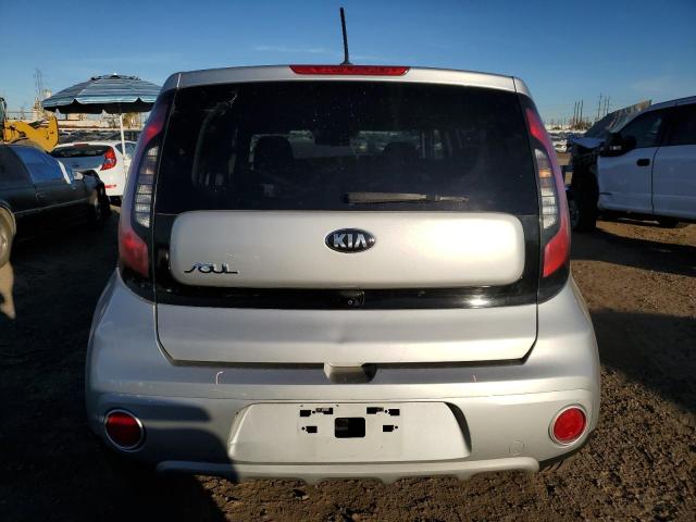 KNDJP3A57K7006805 - 2019 KIA SOUL + SILVER photo 6