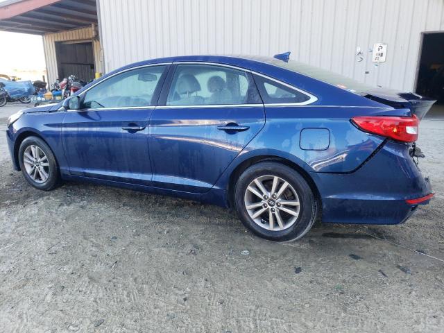 5NPE24AFXGH311409 - 2016 HYUNDAI SONATA SE BLUE photo 2