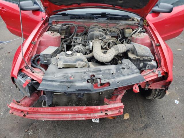 1ZVFT80N075333286 - 2007 FORD MUSTANG RED photo 11