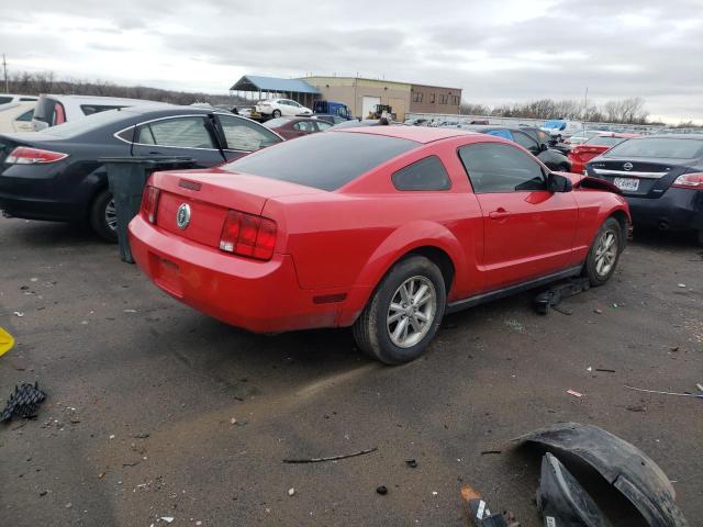 1ZVFT80N075333286 - 2007 FORD MUSTANG RED photo 3