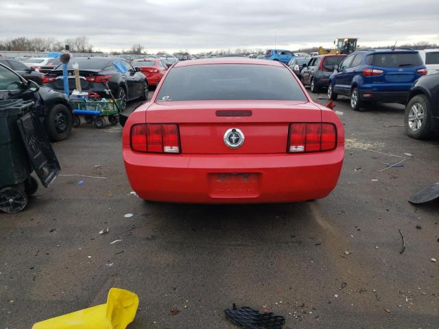 1ZVFT80N075333286 - 2007 FORD MUSTANG RED photo 6