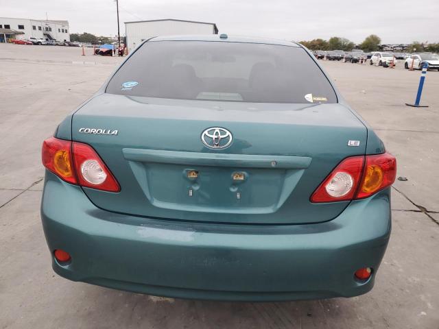 JTDBL40E79J009739 - 2009 TOYOTA COROLLA BASE TEAL photo 6