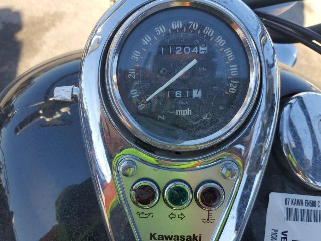 JKAENVC157A206809 - 2007 KAWASAKI EN500 C BLACK photo 8