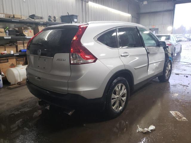 2HKRM4H70DH648189 - 2013 HONDA CR-V EXL SILVER photo 3