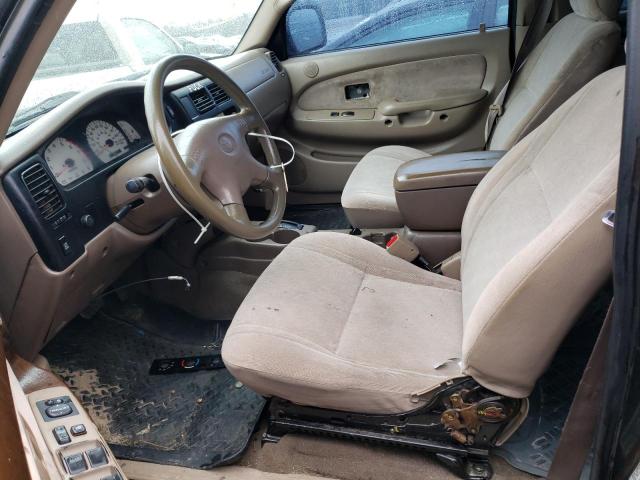 5TEGM92N81Z829495 - 2001 TOYOTA TACOMA DOUBLE CAB PRERUNNER BLACK photo 7