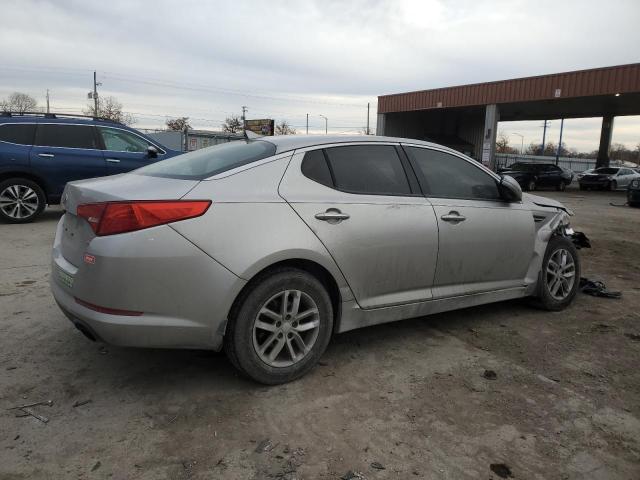 KNAGM4A70D5356394 - 2013 KIA OPTIMA LX SILVER photo 3