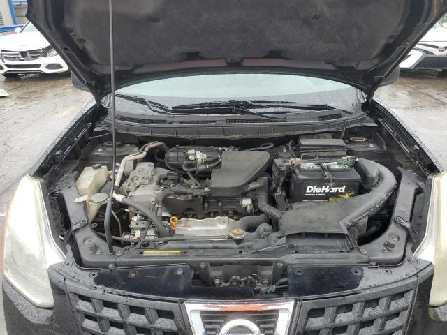 JN8AS58T29W052397 - 2009 NISSAN ROGUE S BLACK photo 11