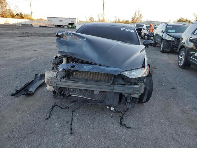 3FA6P0HD4HR398635 - 2017 FORD FUSION SE GRAY photo 11