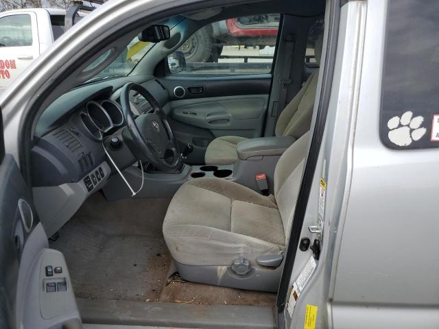 5TEUX42N99Z638466 - 2009 TOYOTA TACOMA ACCESS CAB ვერცხლისფერი ფოტო 7