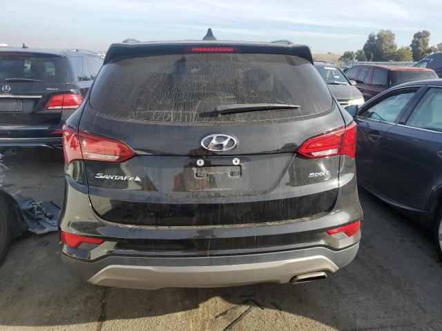 5NMZU3LB0HH042075 - 2017 HYUNDAI SANTA FE S BLACK photo 6