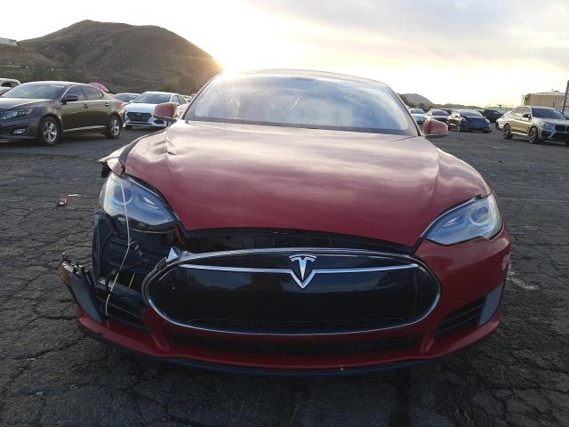 5YJSA1CN4DFP09637 - 2013 TESLA MODEL S Կարմիր լուսանկար 5